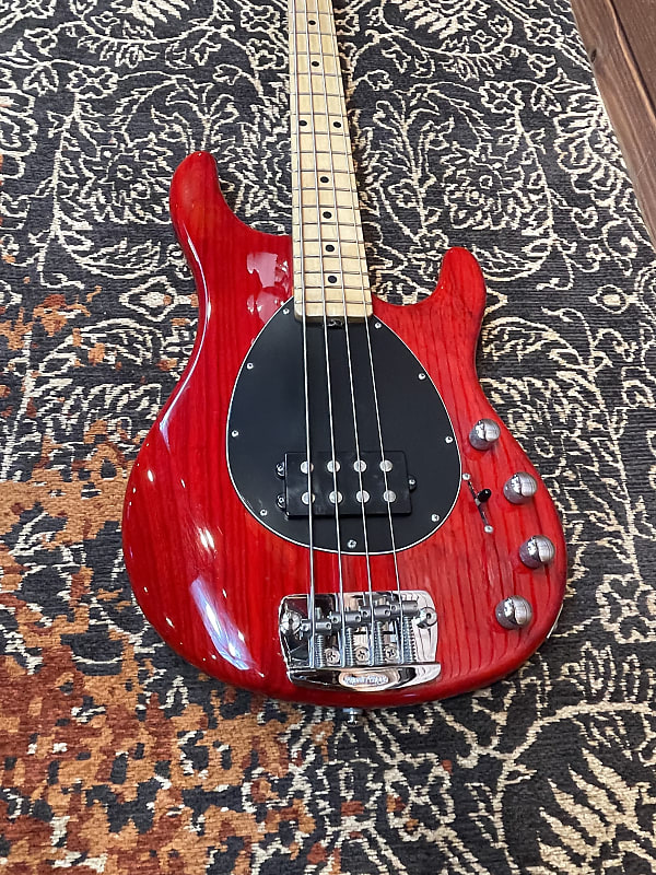 Music Man Sterling 1998 Translucent Red | Reverb