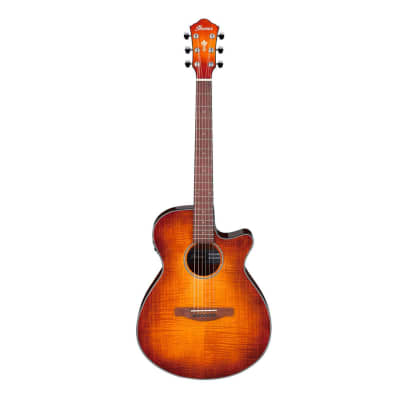 Ibanez AEG70 Acoustic Electric Guitar, Walnut Fretboard, Vintage Violin High Glo image 1
