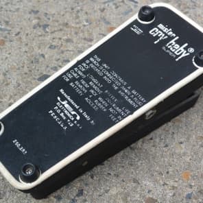 1970's Jen Mister Crybaby Super Wah/Volume Pedal | Reverb