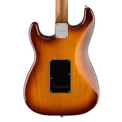 Fender Limited Edition Suona Stratocaster Thinline Electric Guitar w/ Ebony Fretboard - Violin Burst image 4