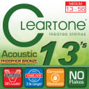 New Cleartone 7413 Phosphor Bronze 13-56 Medium Acoustic Guitar Strings .013-.056