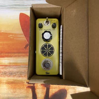 Iset Amazon mosky Nux compressor electric guitar bass compressor pedal  - Yellow image 2