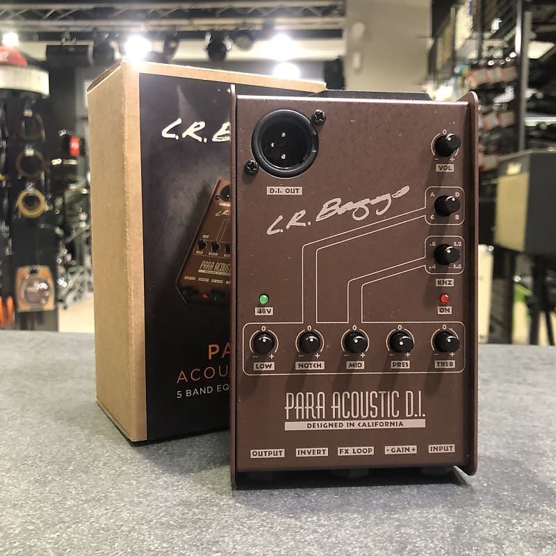 LR Baggs Para DI Acoustic Preamp Reverb
