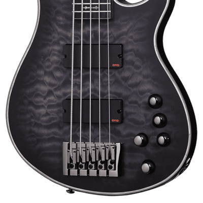 Schecter Hellraiser Extreme-5 Active 5-String Bass See-Thru Black 