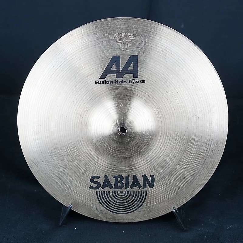 Sabian 13" AA Fusion Hi Hat Cymbals (Pair) 2006 - 2010 image 1