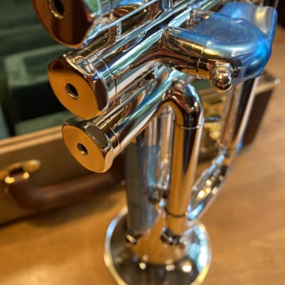 Schilke SC4-OT-S Soloiste Series Custom C Trumpet Silver #67813 image 17