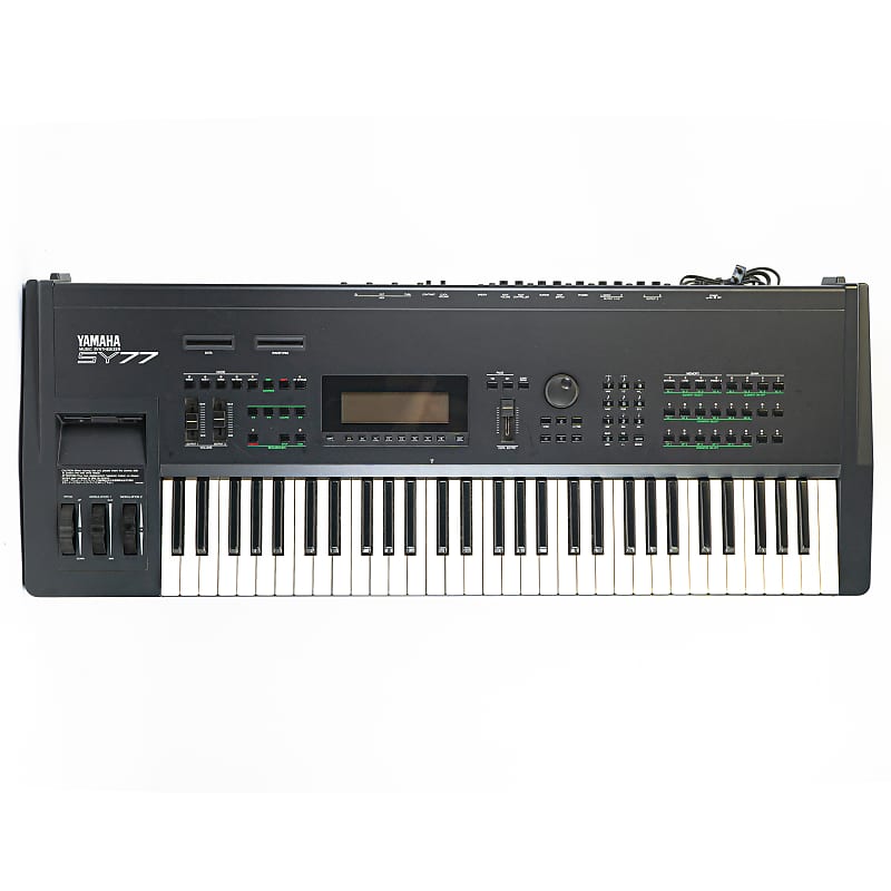 Yamaha SY77 61-Key Keyboard / Synthesizer Workstation with Hard