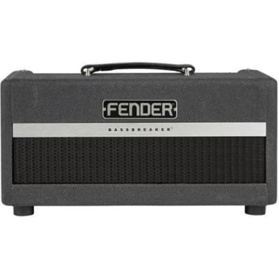 Fender Bassbreaker 15 Amplifier Head 120V, Gray Tweed image 2