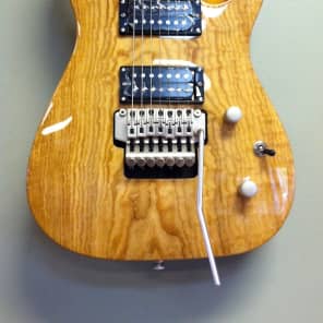 Douglas 7 string electric guitar Natural Reverb
