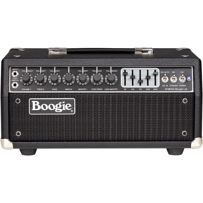 Mesa Boogie Mark IIC+ Head 75-Watt Guitar Amp - Black Bronco/Black Grille PRE-ORDER! image 1
