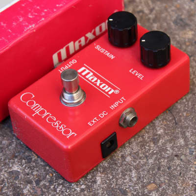 1978 Maxon Compressor Vintage MIJ Japan Effects Pedal w/Box