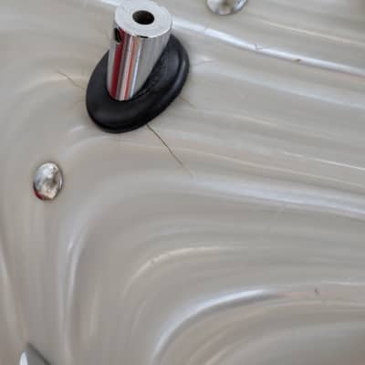 Sonor Teardrop 20/13/13/16 60s White Satin Flame image 9