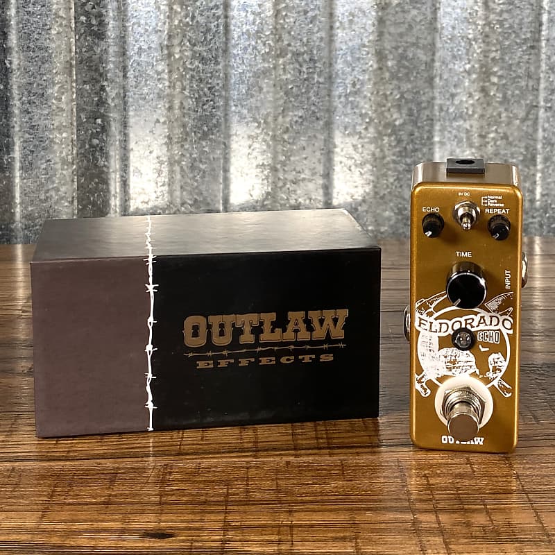 Outlaw Effects Eldorado 3 Mode Echo Guitar Effect Pedal image 1