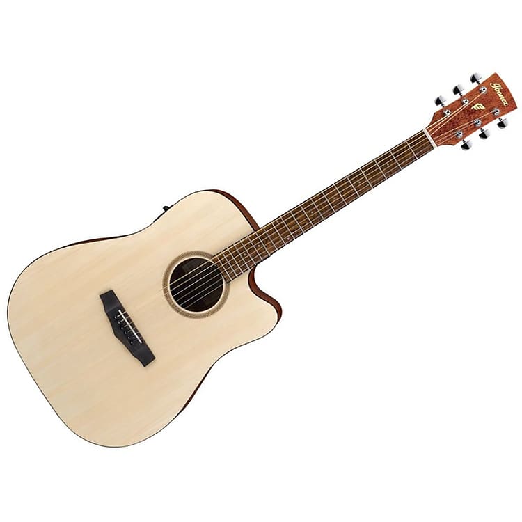 Ibanez PF10CE-OPN - Open Pore Natural Acoustic Guitar image 1