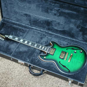 Video! Rare 2006 Gibson Vegas High Roller Felt Green | Reverb