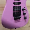Used Fender® MIJ Limited Edition HM Strat Maple Fingerboard Flash Pink w/Gigbag