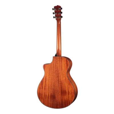 Breedlove Wildwood Concerto CE Acoustic Electric Guitar, Indian Laurel Fingerboard, African Mahogany image 3