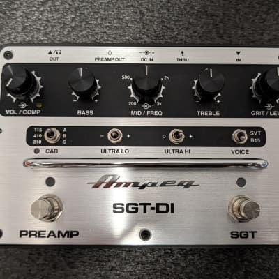 Ampeg SGT-DI Bass Preamp / DI | Reverb