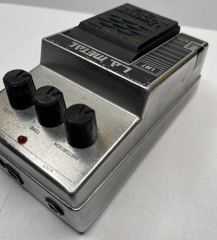 Ibanez LA Metal LM7 1980s - Silver | Reverb