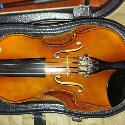 Suzuki Etude Knilling 220 size 1/16 violin, Japan, Very Good Condition, w Case & Bow image 5