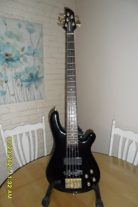 Fernandes FRB-100 Japanese light weight 5 string bass black