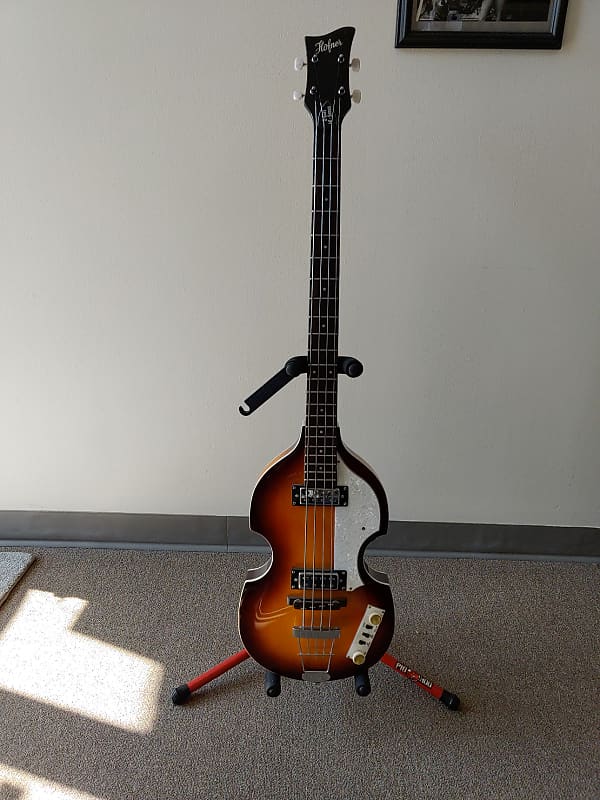 Hofner B Bass HI Series Sunburst | Reverb