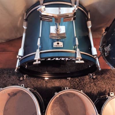 Tama Rockstar DX 6-Piece Drum Set in Ocean Blue. | Reverb