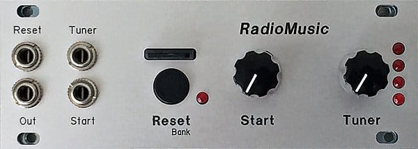 Music Thing Modular - Radio Music - Black Button - 1U Intellijel format image 1