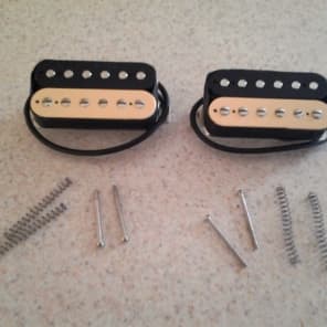 Gibson '57 Classic And Super '57 Classic Pickup Set 4 Wire For Coil Split, With Springs And Screws image 1