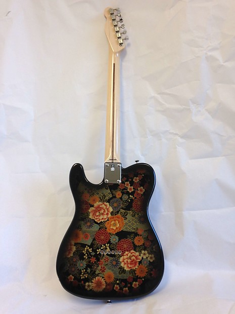 Fender TL69-SPL MIJ 2013 Black Japanese Floral | Reverb