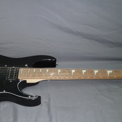 Ibanez GRGM21-BKN Gio Mikro 3/4 Size Electric Guitar 2021 Black Sparkle image 2