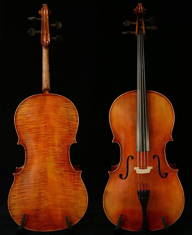 Master 7/8 Cello Fabulous Sound 200-year old Spruce No.W008 image 1