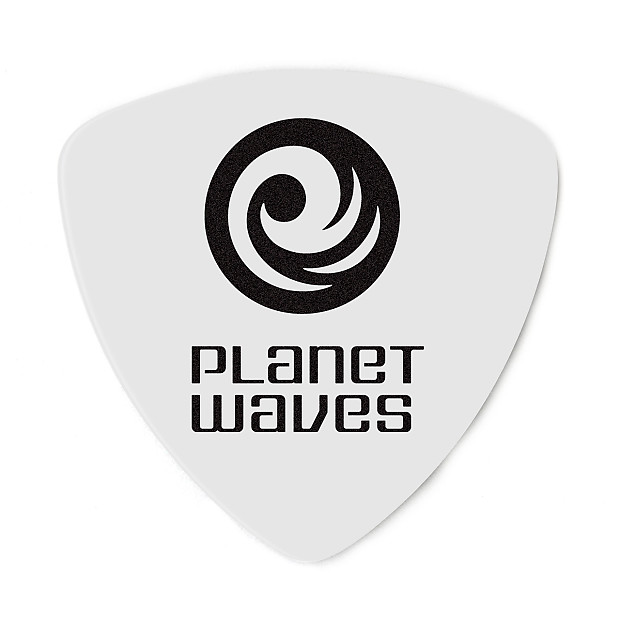 Planet Waves 2CWH4-10 Celluloid Guitar Picks  - Medium, Wide Shape (10-Pack) image 1