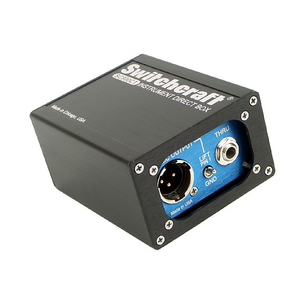 Switchcraft SC800CT Instrument Direct Box with Custom Transformer image 1