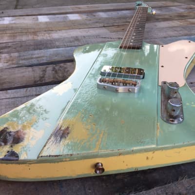 Pardo Guitars- Firecaster  green image 13