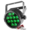 Chauvet SlimPACK T12 USB Wash Light LED DJ Uplights SlimPAR 3 DMX Cables & Bag