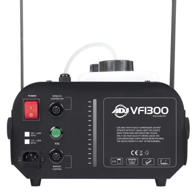 ADJ VF1300-ADJ, 1300W Compact Fogger with Wired Digital Communication Network image 2
