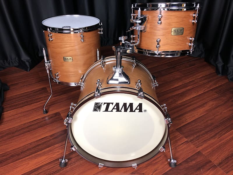Tama drums set S.L.P. Vintage Hickory 3pc kit Satin Vintage