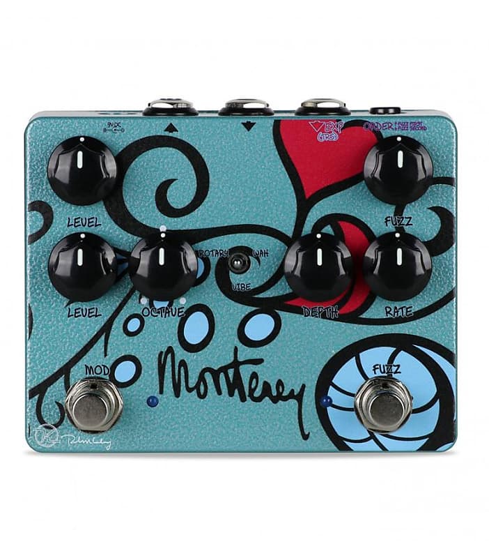 Keeley Monterey Rotary Fuzz Vibe Multi-effects Pedal image 1