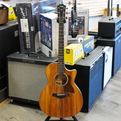 Taylor Guitars 724ce Hawaiian Koa Grand Auditorium Acoustic-Electric Guitar image 13