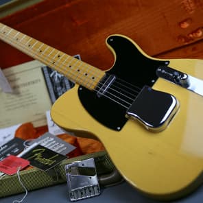 Fender American Vintage 52 Telecaster Butterscotch Blonde & Case & Tags image 1