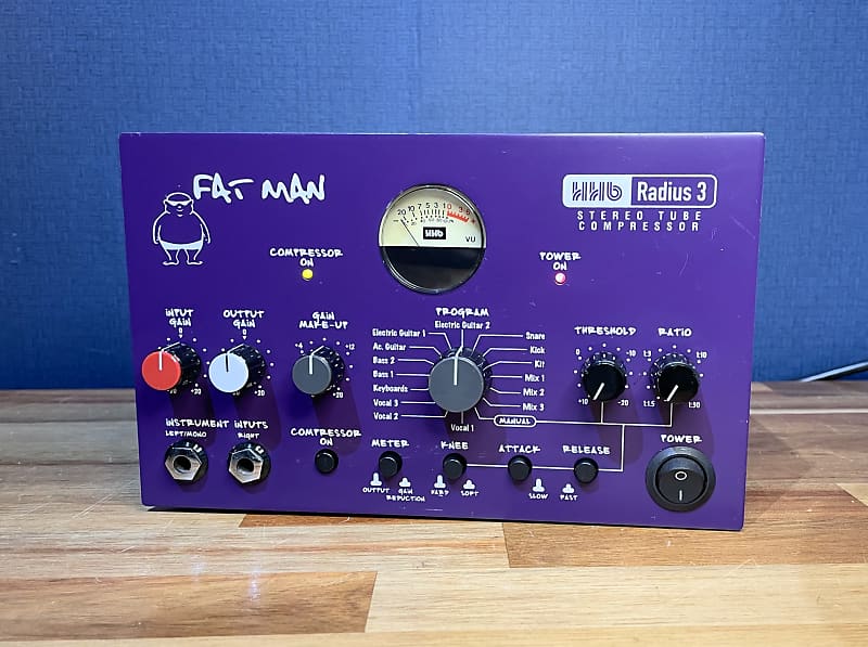 FATMAN2 HHB Radius5 プリアンプ コンプレッサー