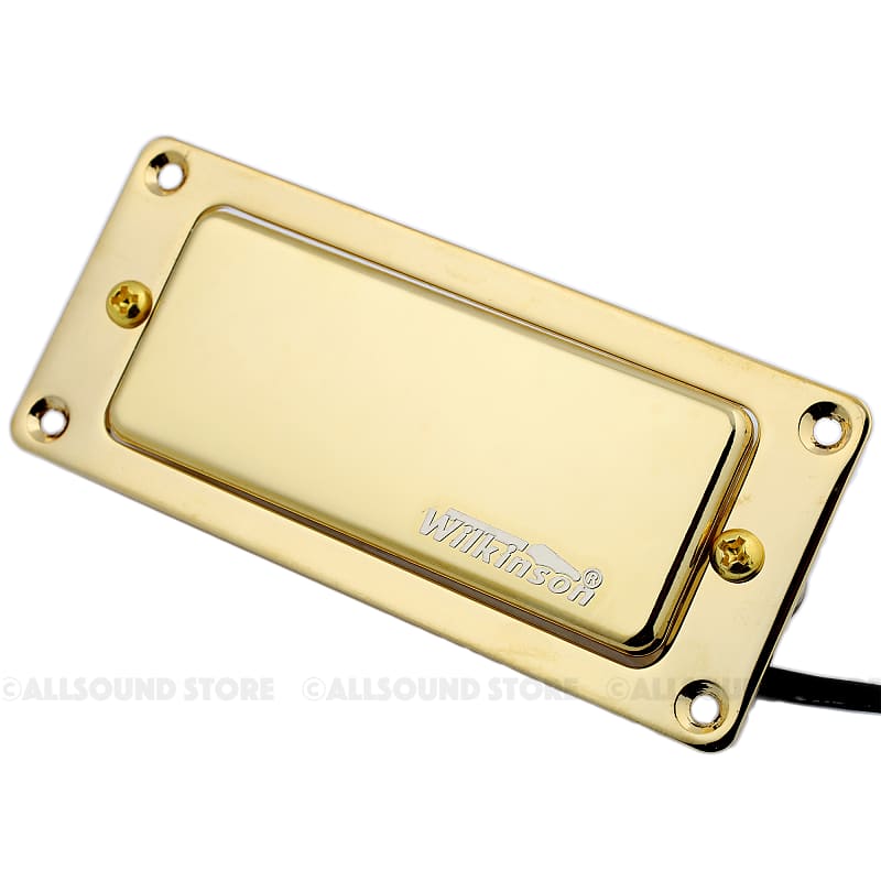 Wilkinson Gold WMH Premium AlNiCo V Mini Humbucker Pickup w/ Reverb