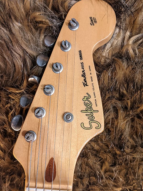 Yamaha SR450S Super Rock'n Roller Stratocaster (Black) Maple