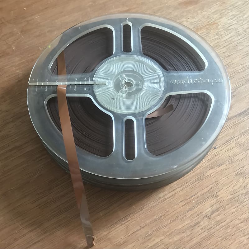 reel of Audio Devices 1/4 audio tape 1962 - perfect for making tape loops  - Wem copicat etc