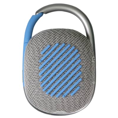 JBL Clip 4 Eco Ultra-Portable Waterproof Bluetooth Speaker (Cloud White) image 2
