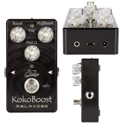 Suhr Koko RELOADED clean mid range boost pedal with 9V power supply image 2