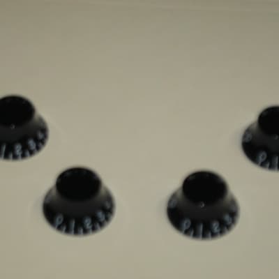 new in package A+ genuine Gibson Top Hat Knobs Black PRHK-010 (set of 4 knobs) image 12