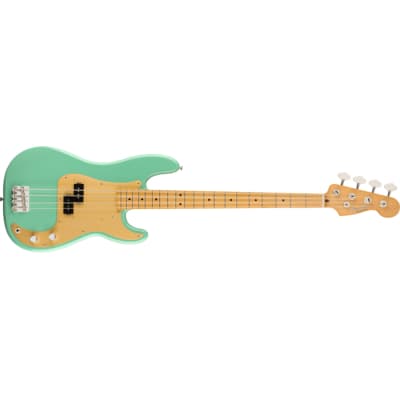 Fender Vintera 50s Precision Bass Guitar MN Sea Foam Green - MIM 0149612373 image 1