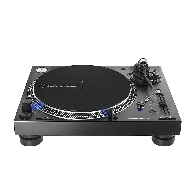 Audio-Technica: AT-LP140XP-BK Direct Drive DJ Turntable - Black  			